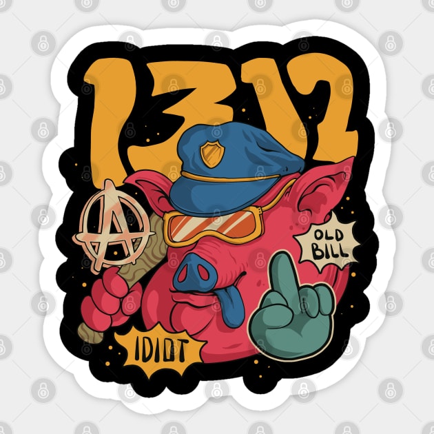 1312 Sticker by BERKAH SERAWUNG